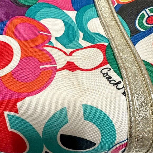 Coach Poppy Glam Tote & Wallet - Picture 6 of 12